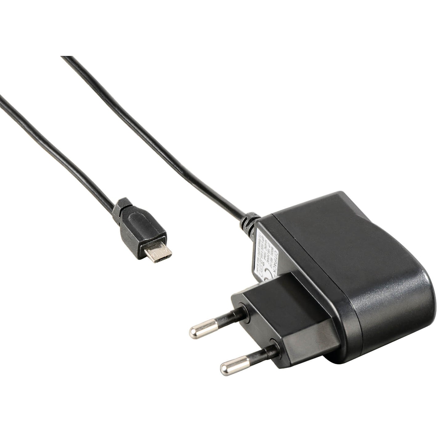 hama-hama-laddare-220v-microusb 1A Svart