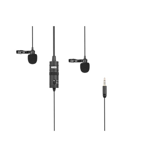 BOYA Mikrofon Lavalier x2