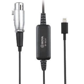 BOYA Mikrofonadapter Lightning - XLR