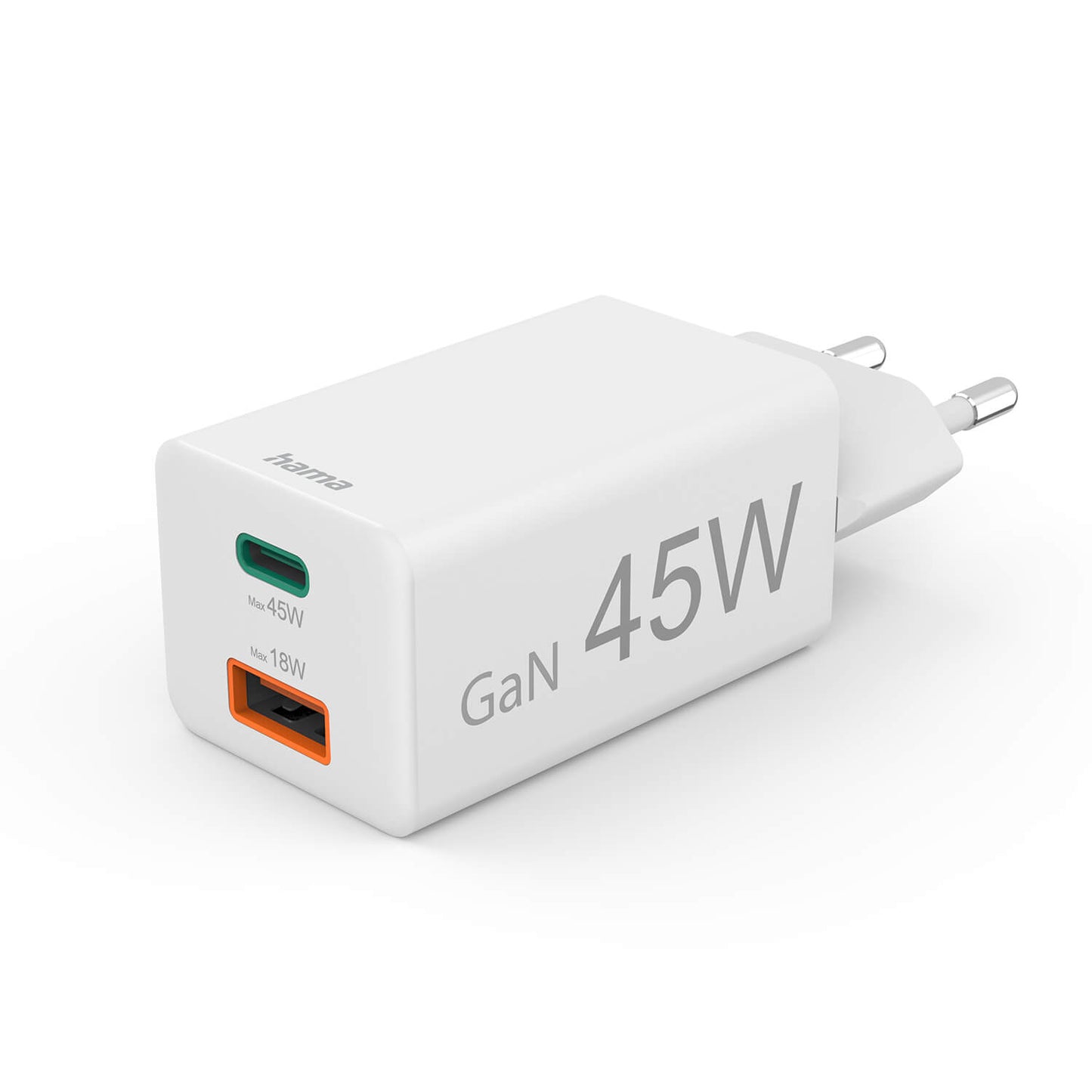 HAMA Charger 1x USB-C 1x USB-A