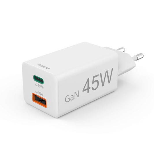 HAMA Charger 1x USB-C 1x USB-A