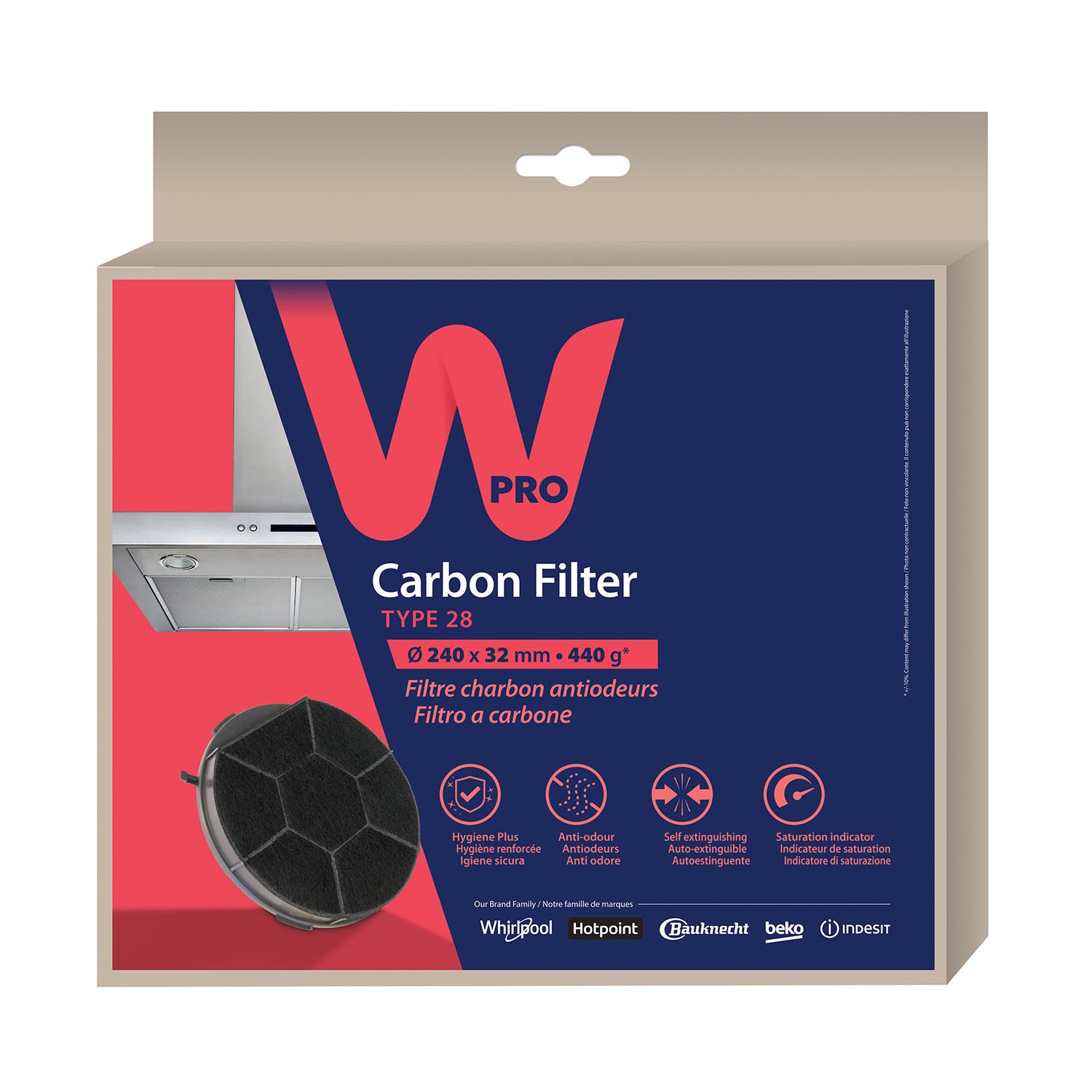 wpro-wpro-kolfilter-for-koksflakt CHF28/1