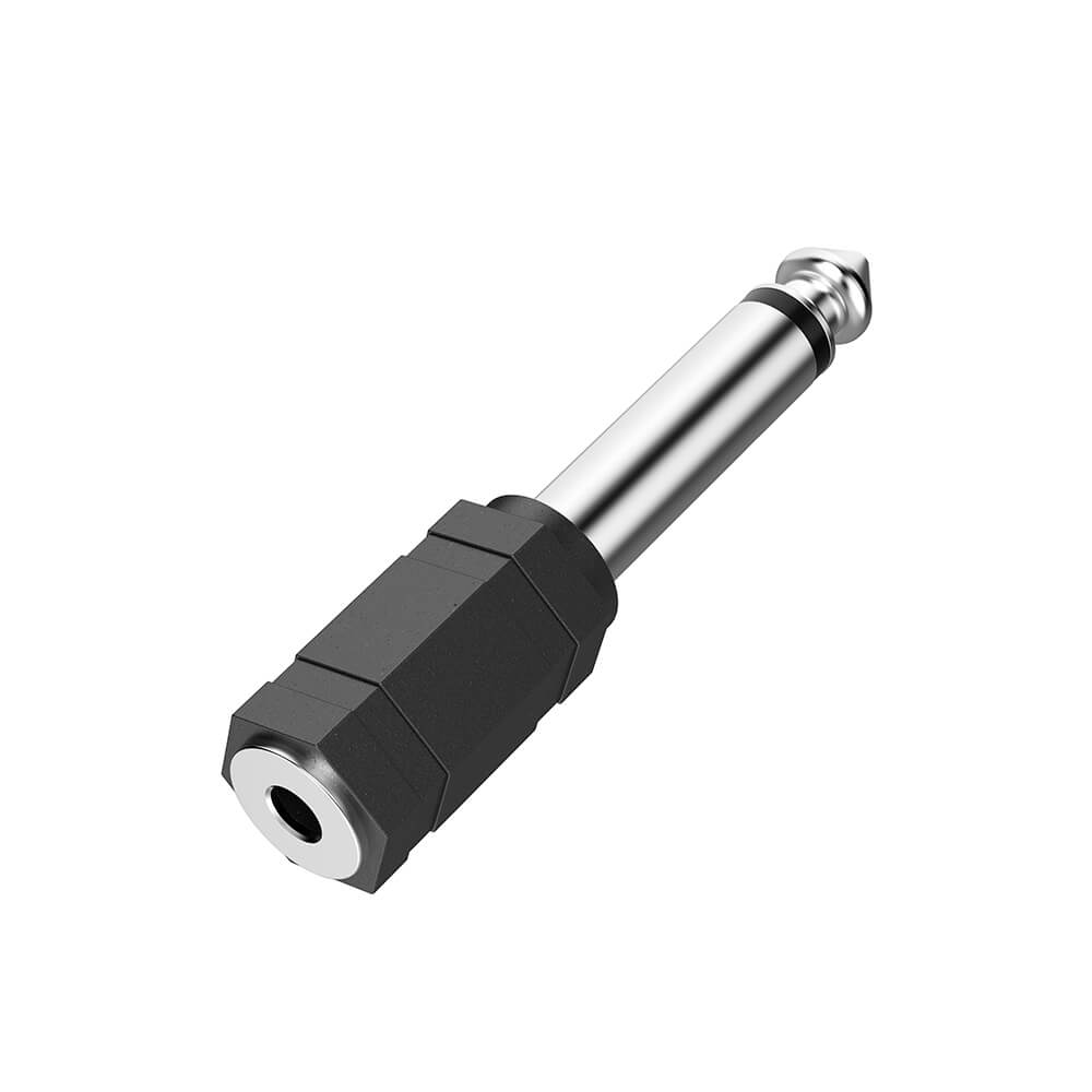hama-hama-adapter-audio-3-5-to-6-3 Female to Male Mono