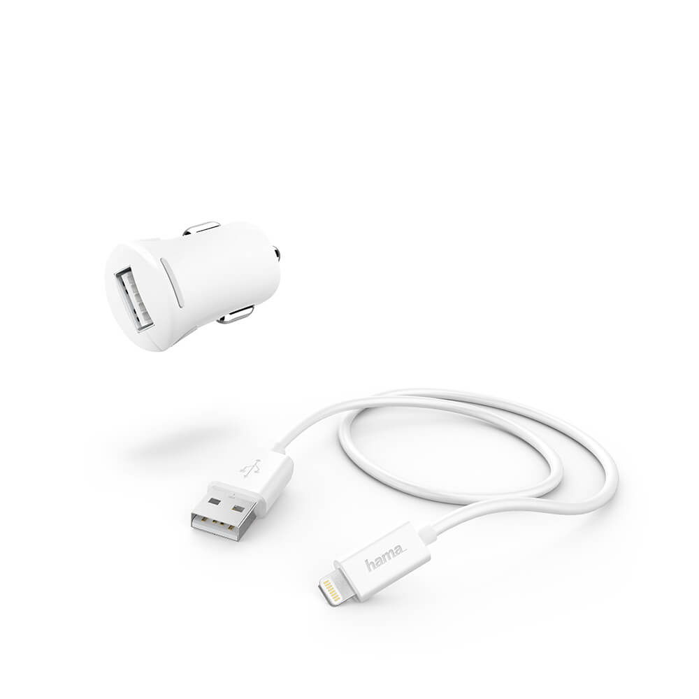 HAMA Car Charging Kit Lightning