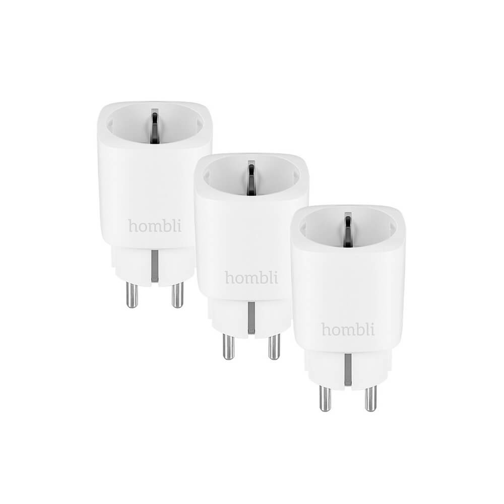 hombli-hombli-eu-smart-socket Promo Pack 2+1 White