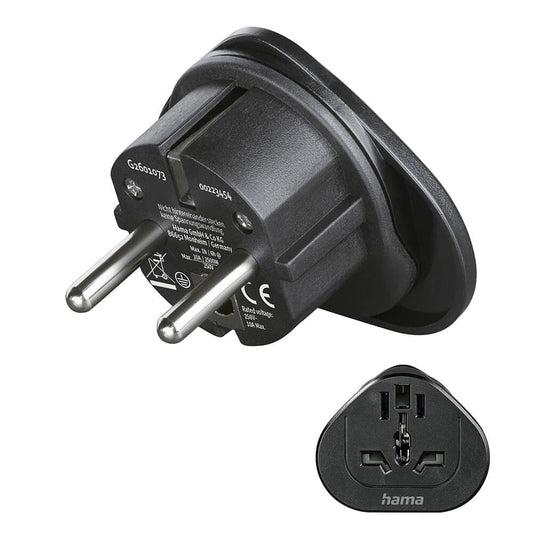 HAMA HAMA Traveladapter Type E/F