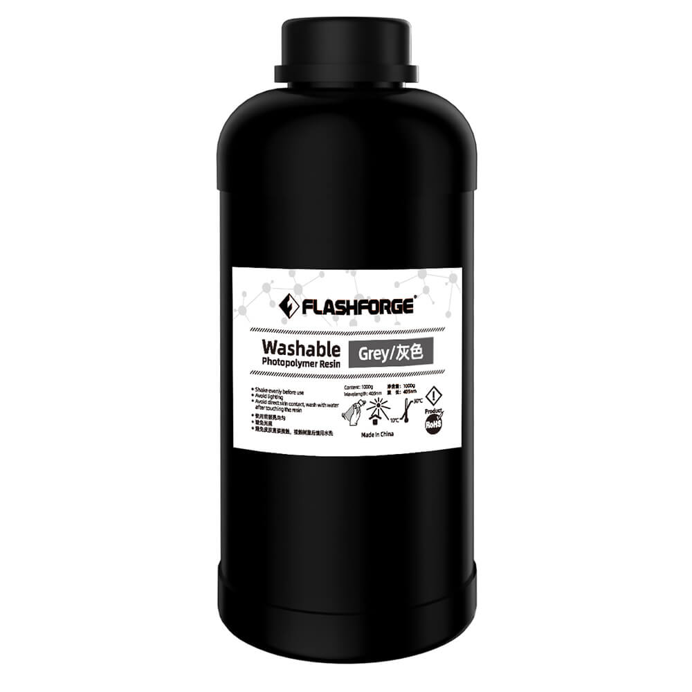 FLASHFORGE FLASHFORGE Washable Resin 1000g Grey