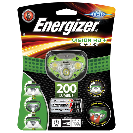 ENERGIZER Pannlampa Vision