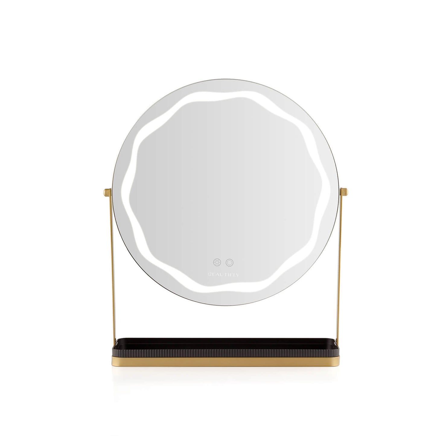 beautifly-beautifly-mirror Round LED Vanity