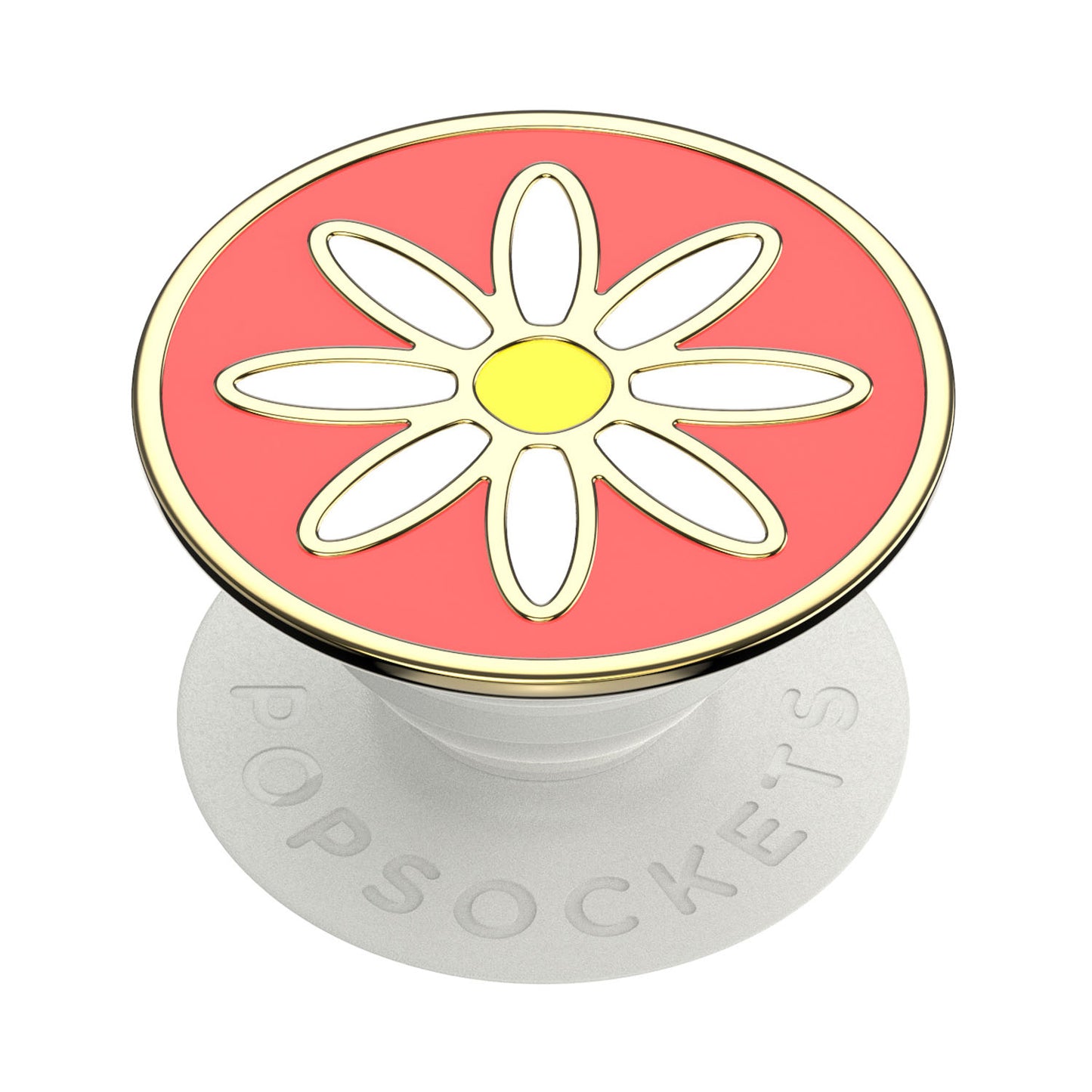 POPSOCKETS Enamel Quaint Daisy Coral