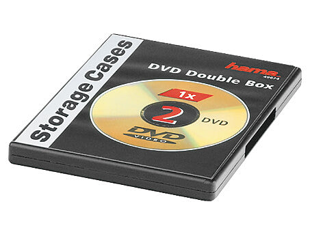 HAMA HAMA DVD-box Dubbel Svart