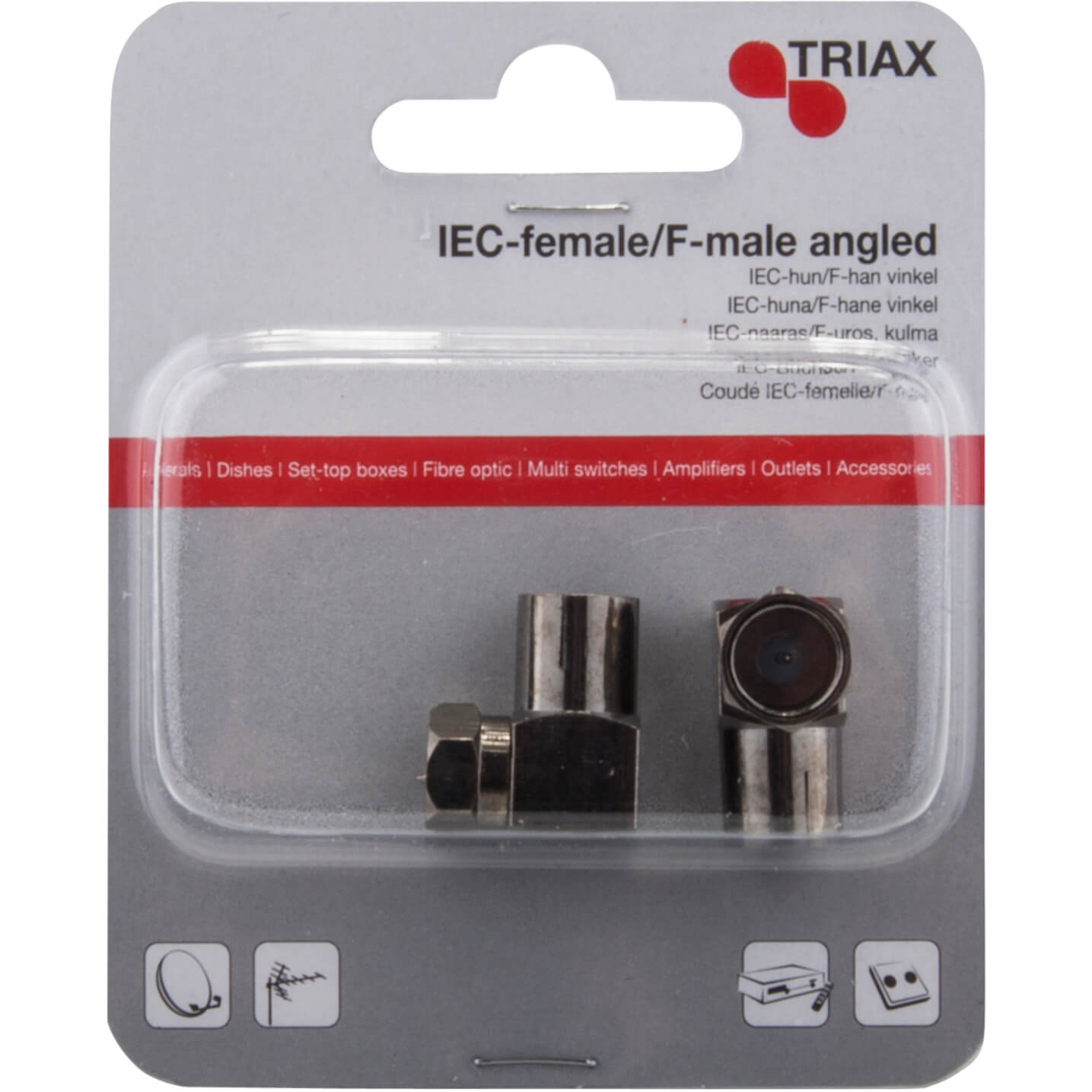 TRIAX IEC Hona Till F-Hane