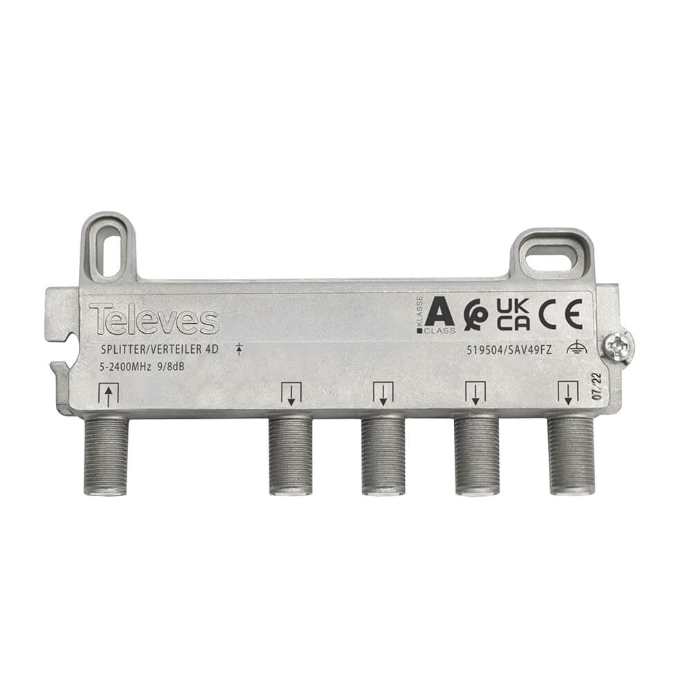 televes-televes-splitter-f-connector 4-way 5-2400 MHz