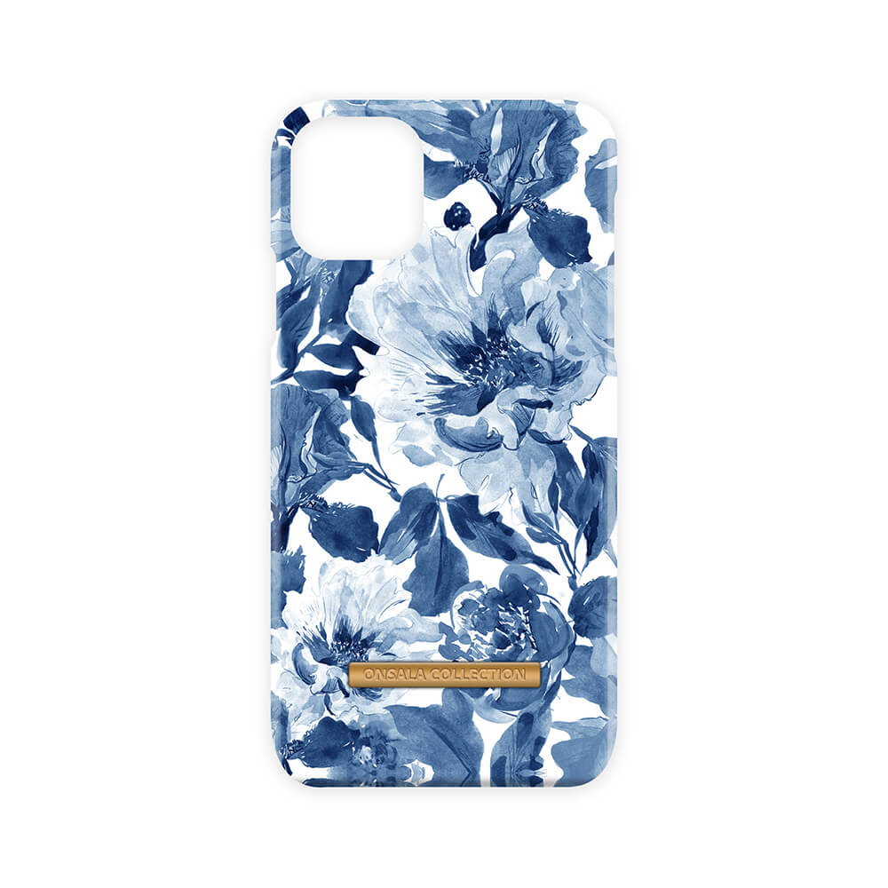 onsala-onsala-collection-mobilskal-soft Indigo Peony iPhone 11 Pro Max