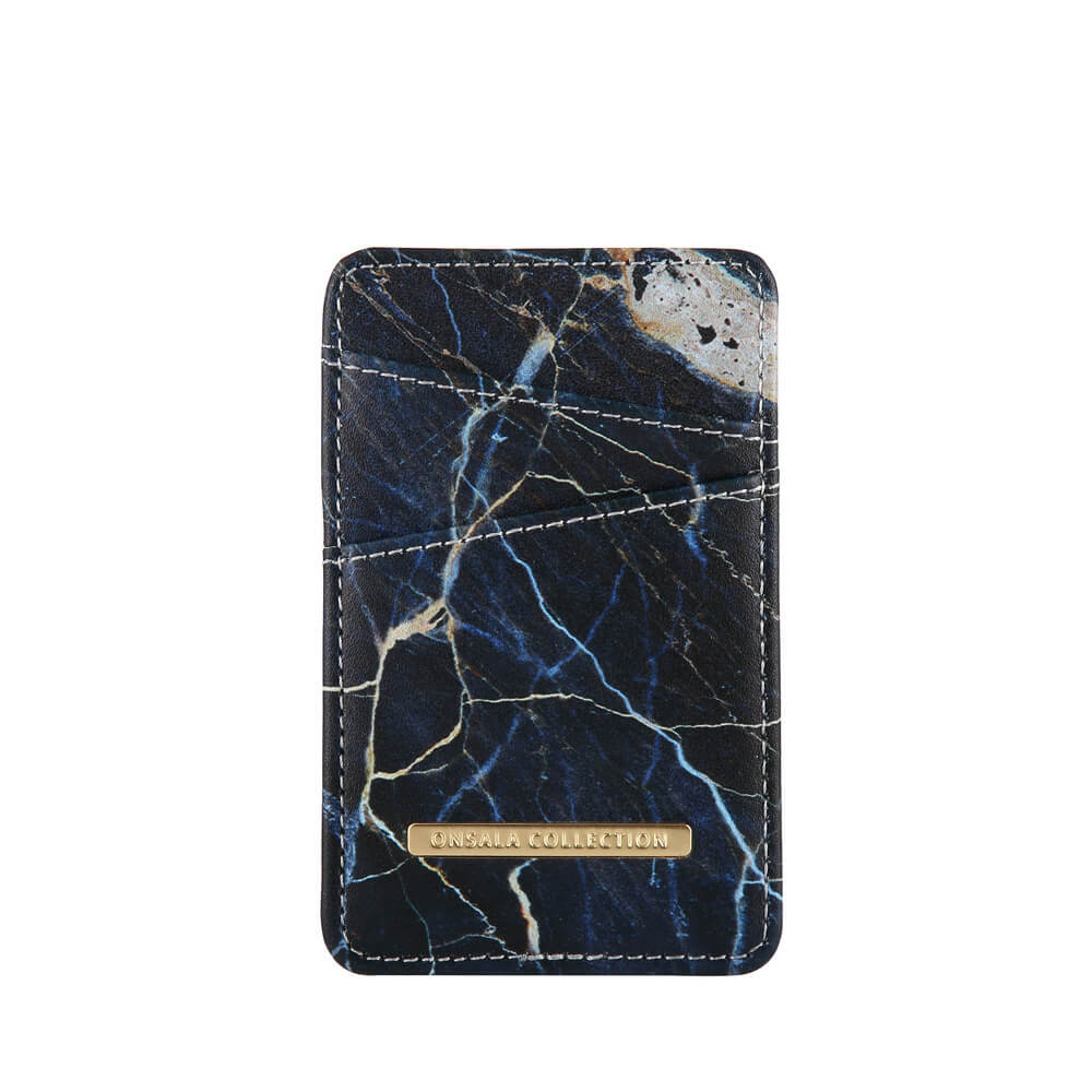 onsala-onsala-collection-kortfodral Black Galaxy Marble Universal 2 Kortplatser