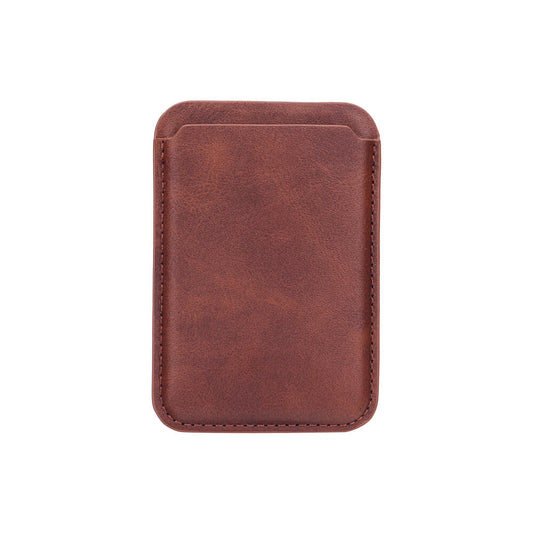 ONSALA Magnetic Cardholder Brown