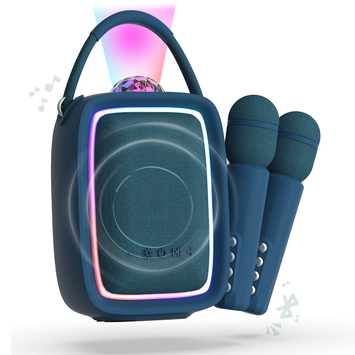 mobility-on-board-mob-speaker-karaoke-kit Sing Party Dark Blue