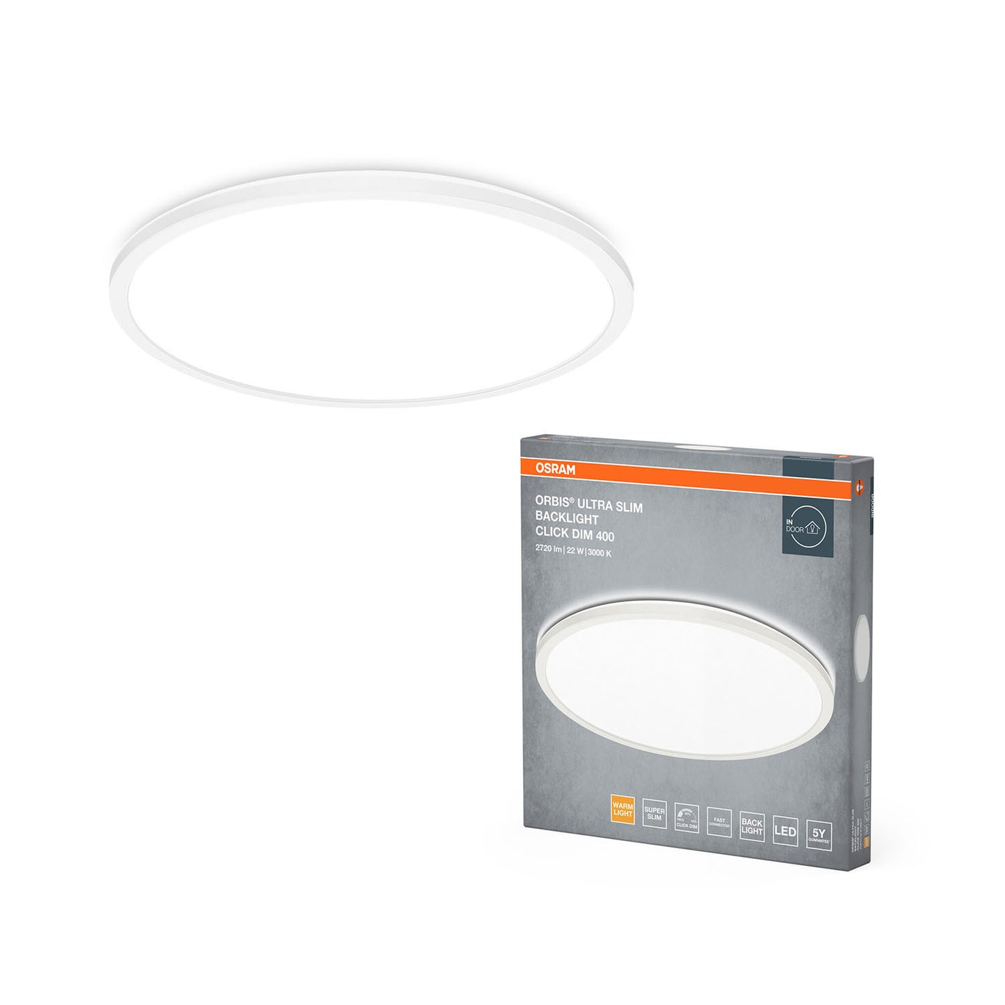 osram-osram-orbis-ultra-slim-click Dim 400mm 22W White