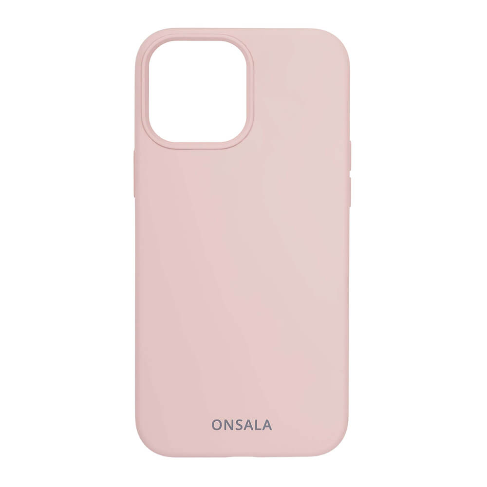 onsala-onsala-mobilskal-silikon-sand-pink iPhone 13 Pro Max