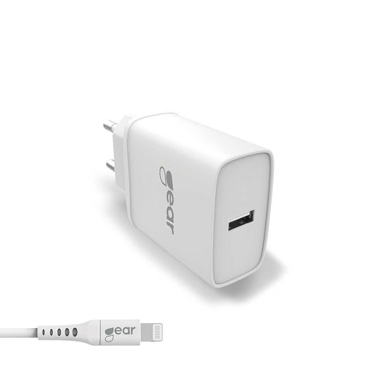 GEAR Laddare 220V 1xUSB-A