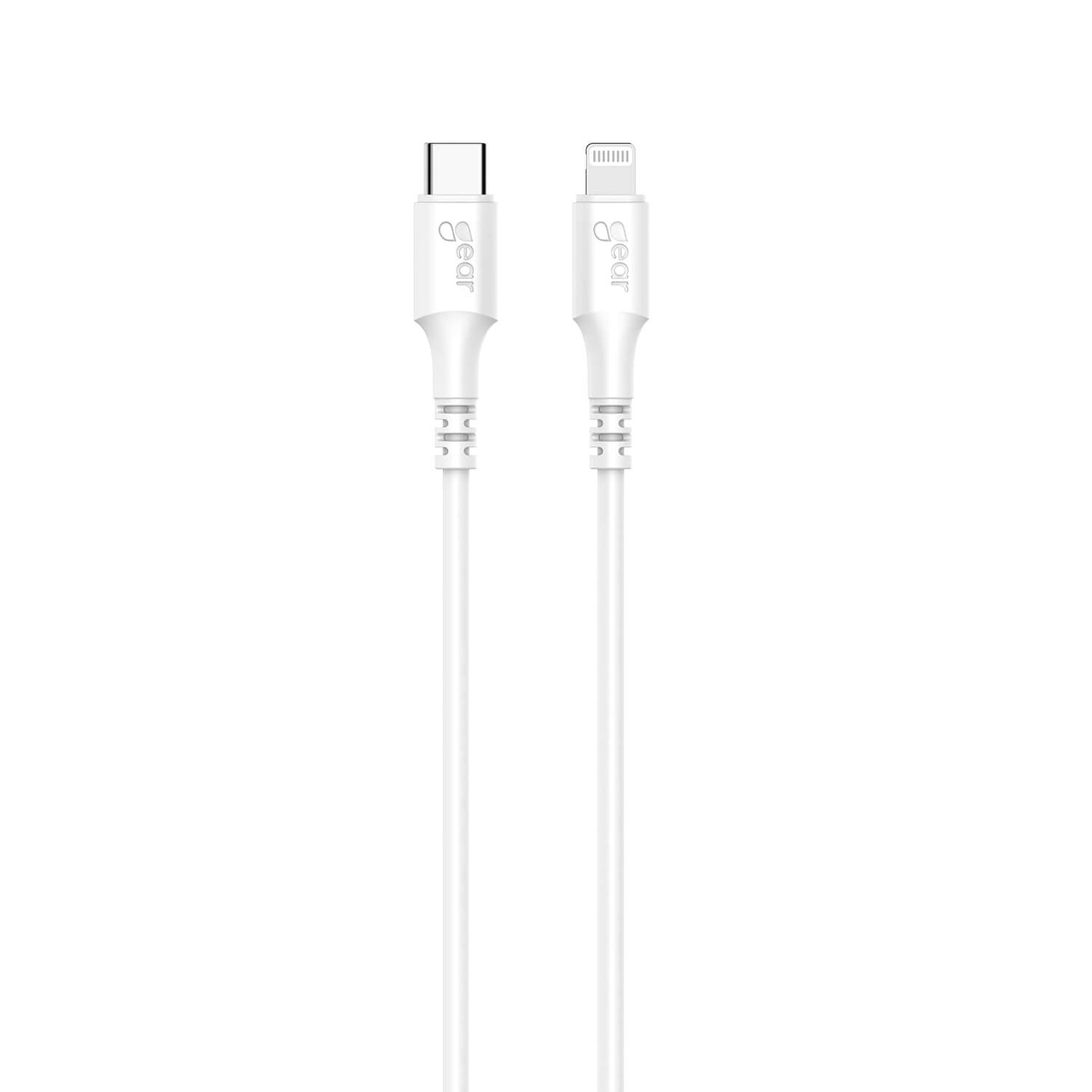 gear-gear-laddkabel-usb-c-till-lightning 2m Vit MFI C94