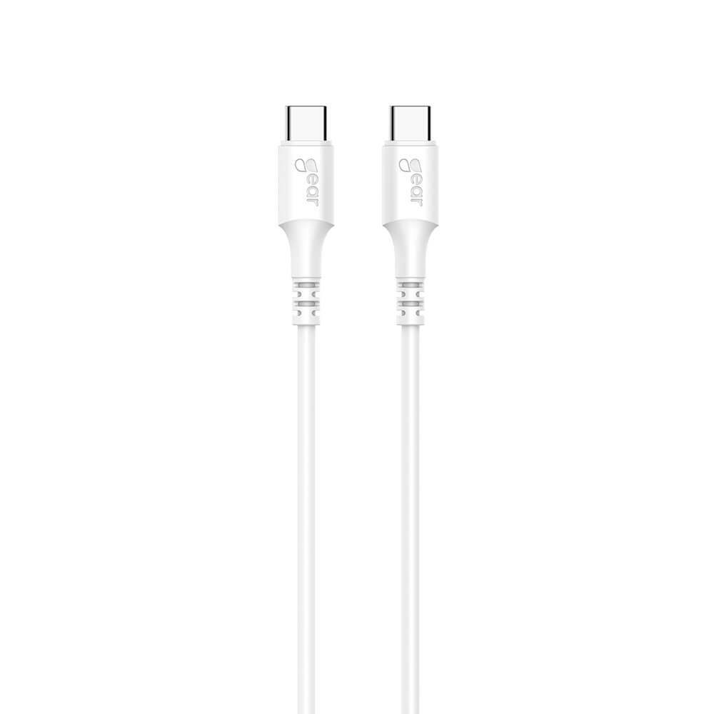 gear-gear-cable-usb-c-to-usb-c-2-0 0.5m Cable White