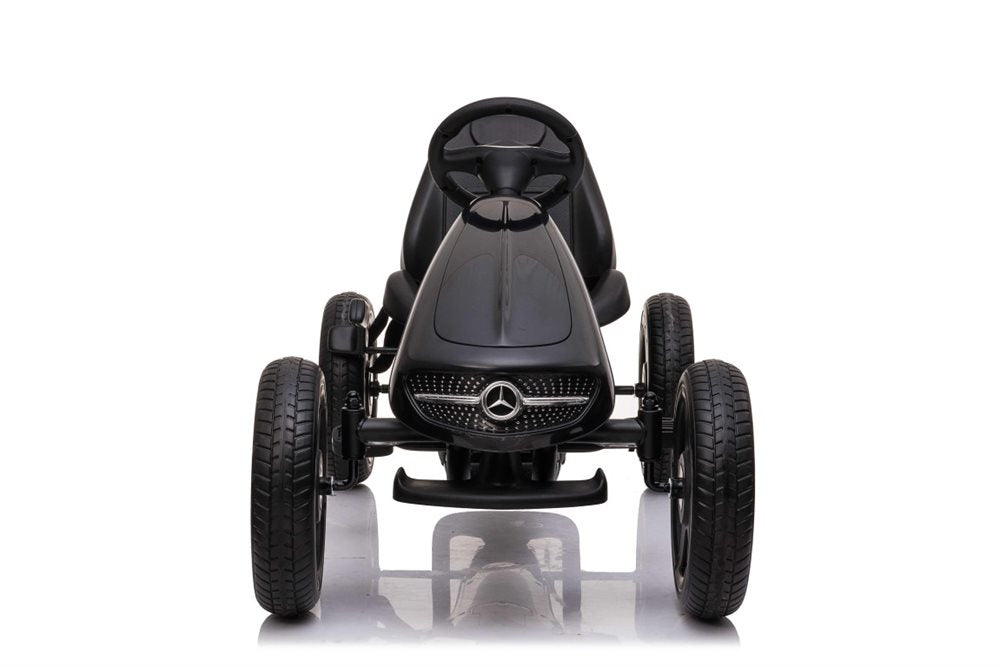 Mercedes Trampbil Gokart Gummihjul och justerbar sits – För barn 3–8 år