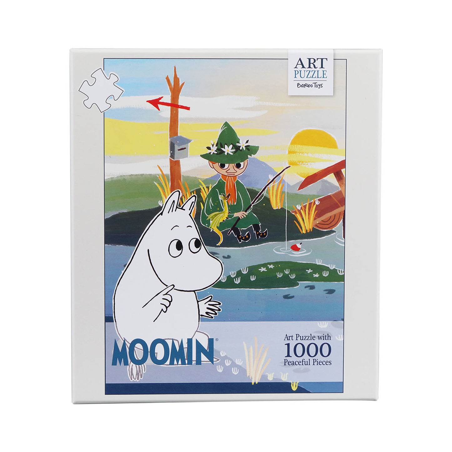 MOOMIN Puzzle Art on Bridge
