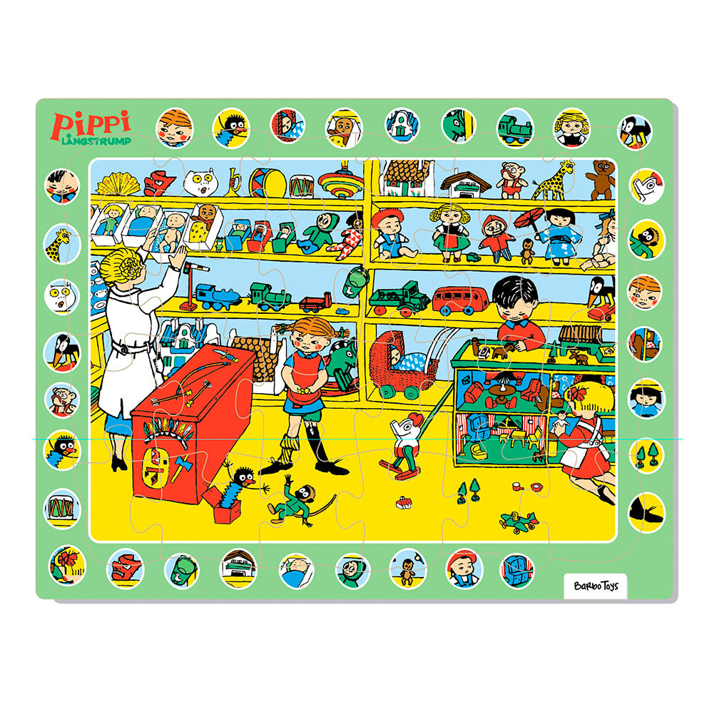 ASTRID LINDGREN ASTRID Pippi Puzzle Framed