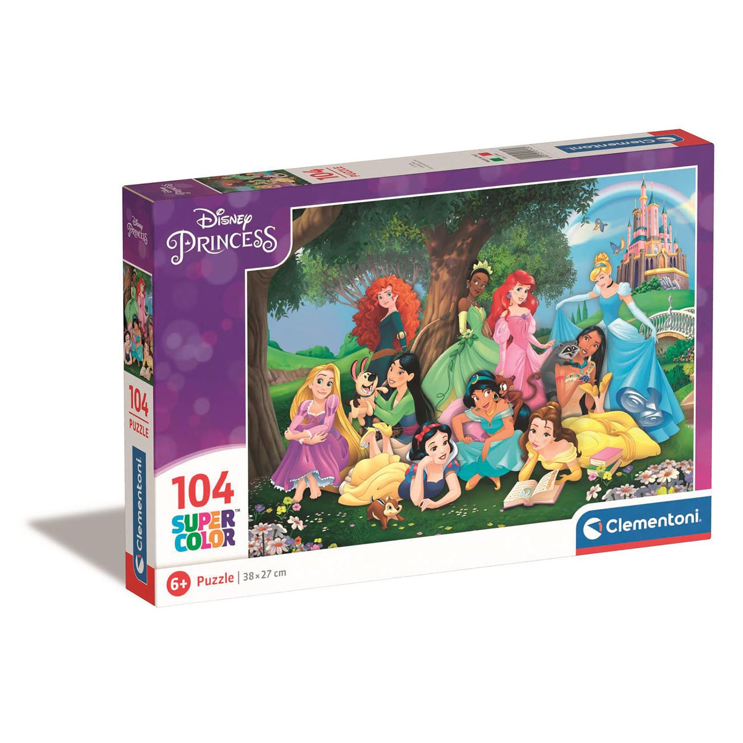 CLEMENTONI Disney Princess 104pcs