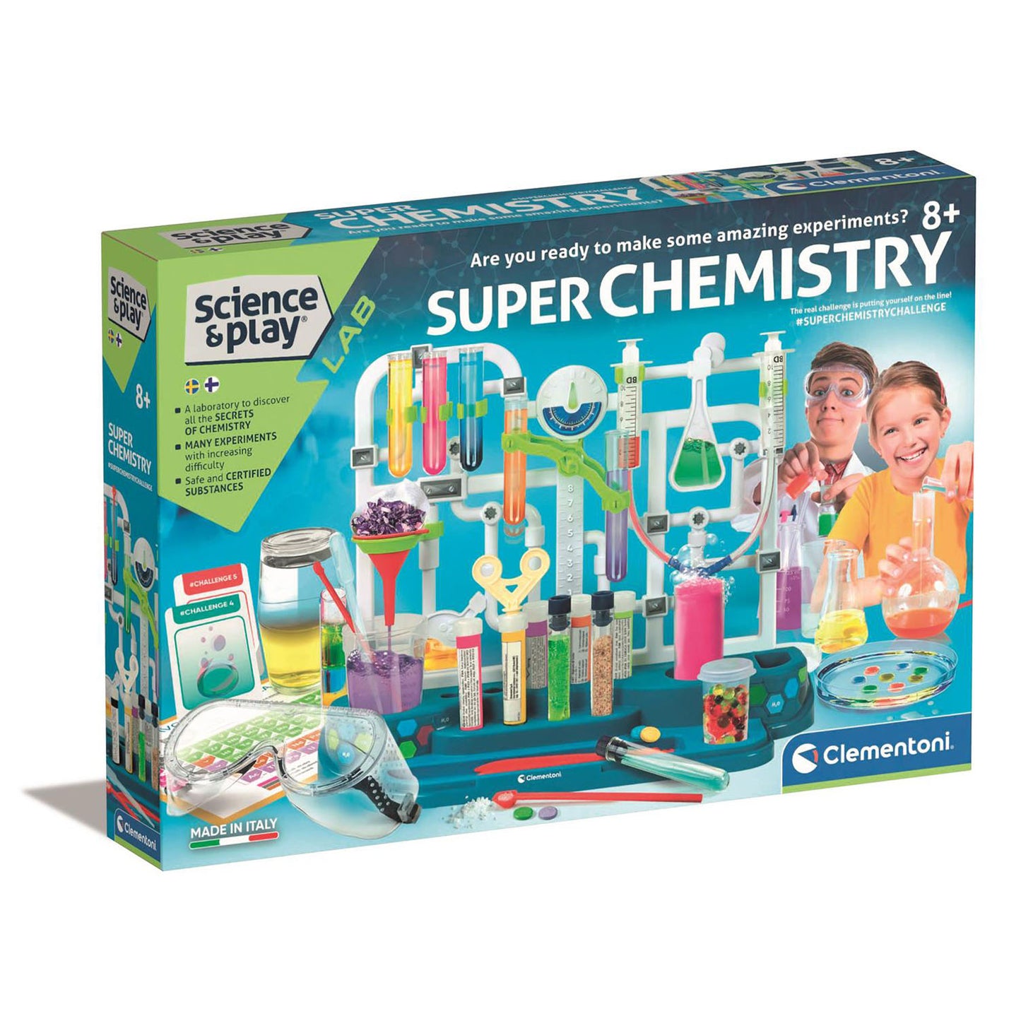 CLEMENTONI Science and Play Super Chemistry (SE/FI)