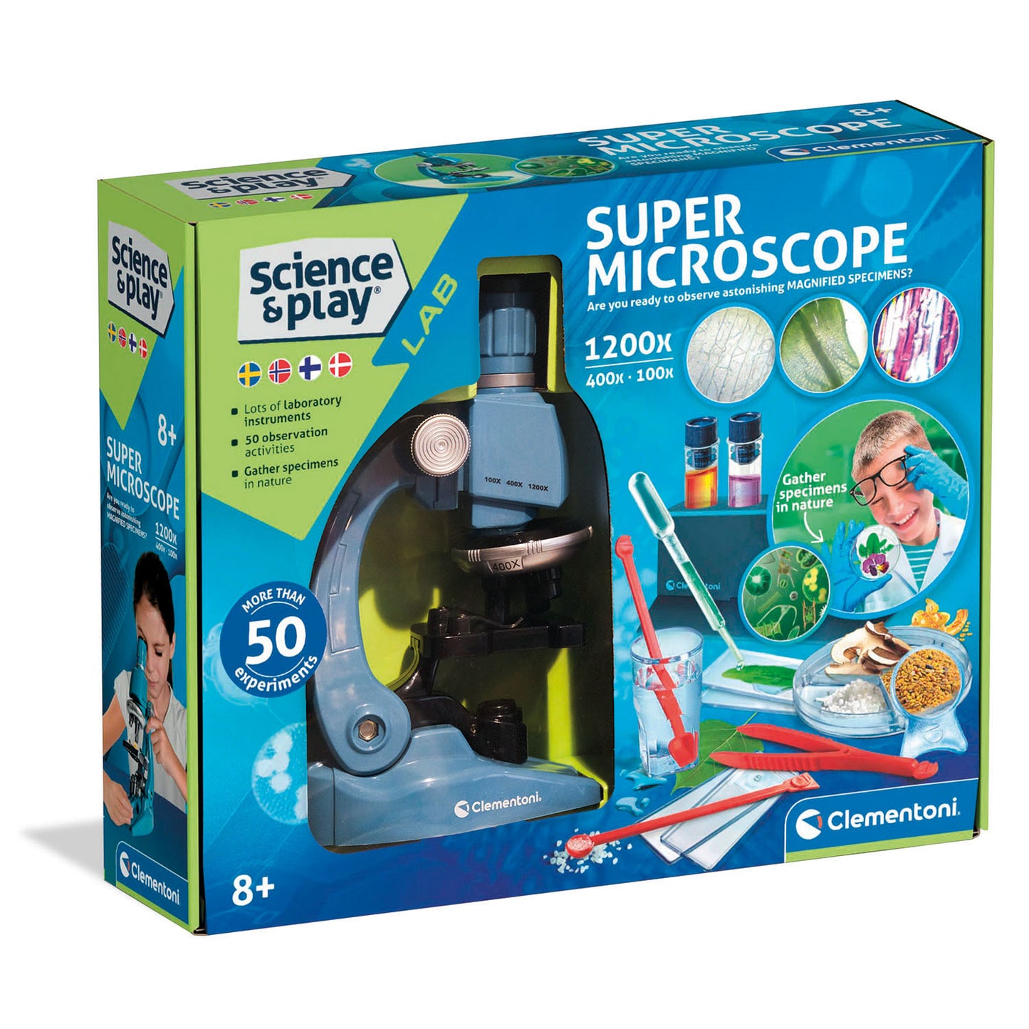 CLEMENTONI Science and Play Super Microscope