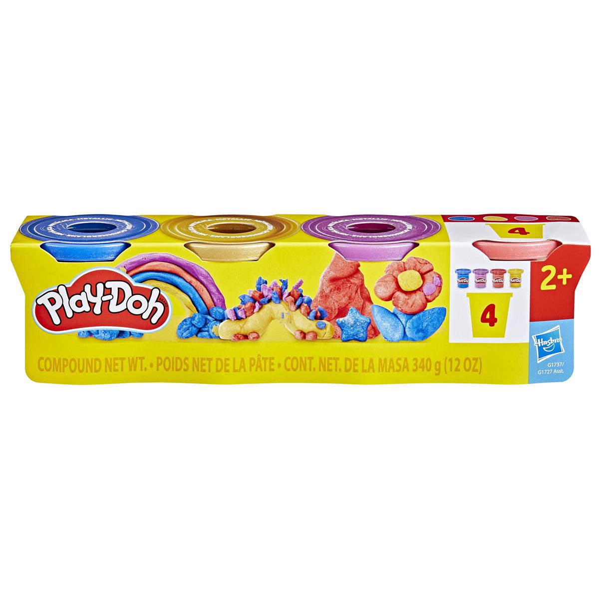 play-doh-play-doh-compound-specialty 4-pk Metallic 340g