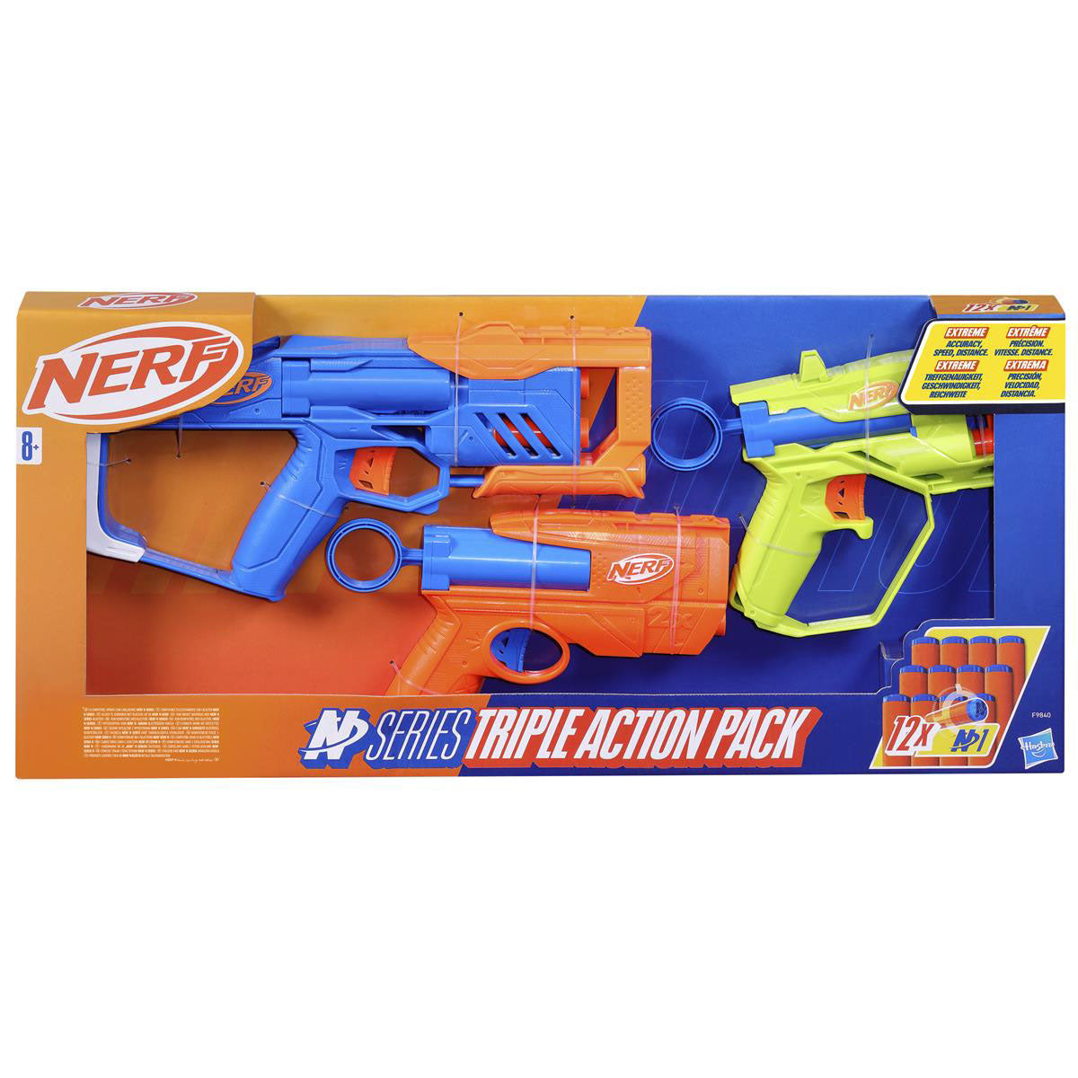 nerf-nerf-n1-blaster-n-series Triple Action Pack