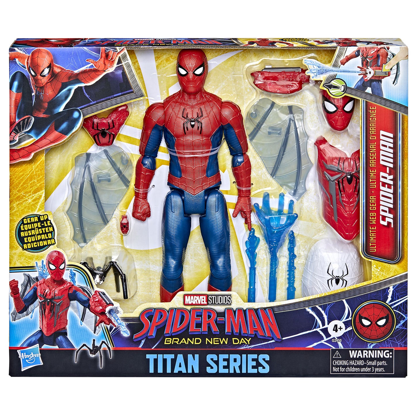 marvel-marvel-spider-man-bnd-12in Web-Tech Spider-Man and Accy