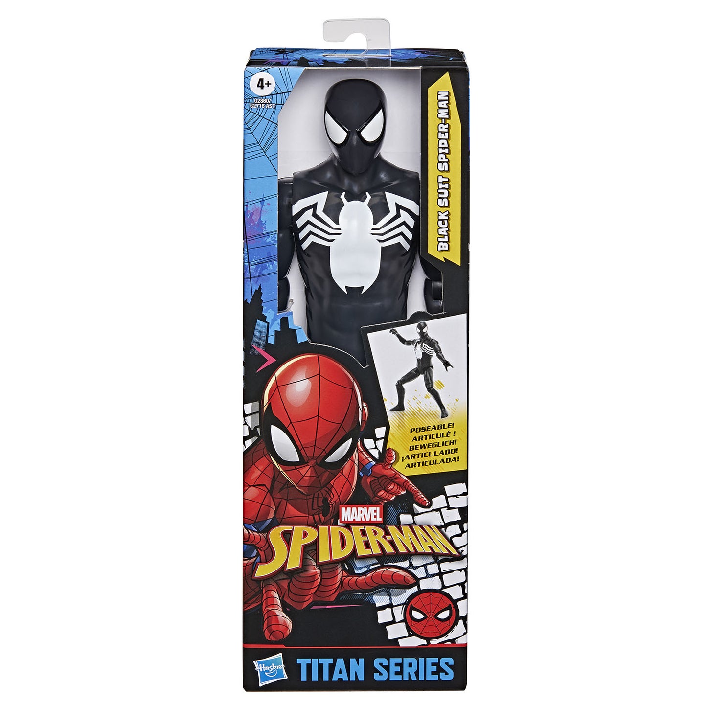 marvel-marvel-spider-man-11-5in-figure Titan Heroes Symbiote Spider M