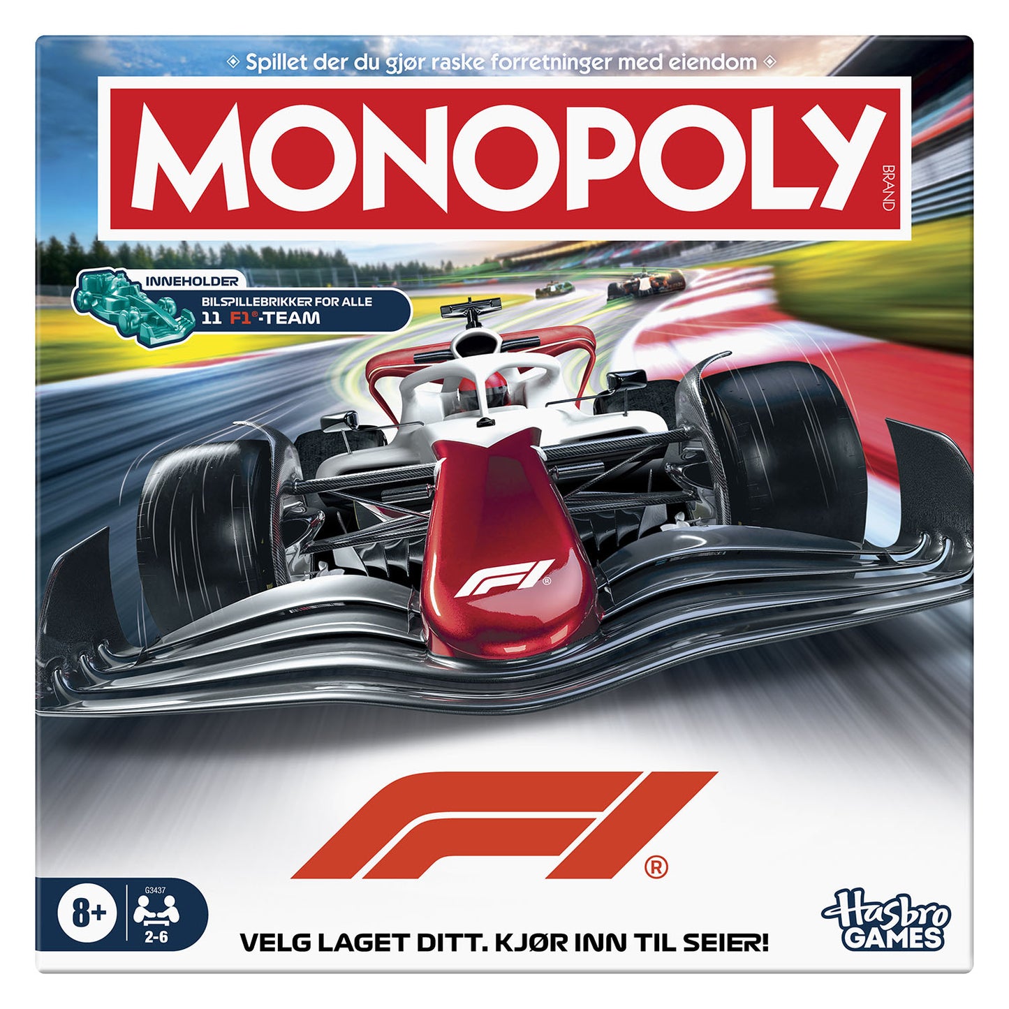 HASBRO GAMING HASBRO Monopoly Formula 1 (NO)