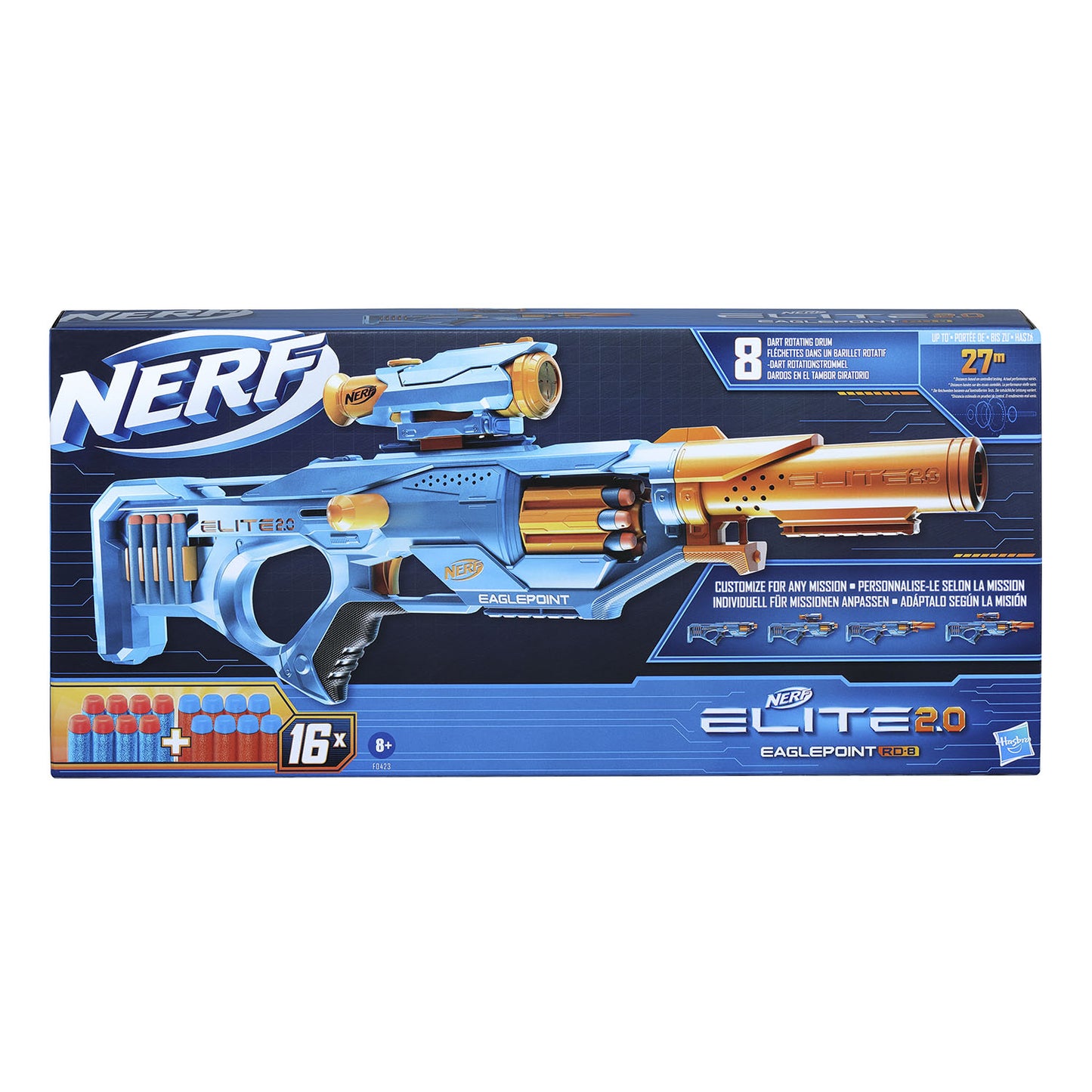 nerf-nerf-n-strike-elite-2-0 Blaster Eaglepoint RD8