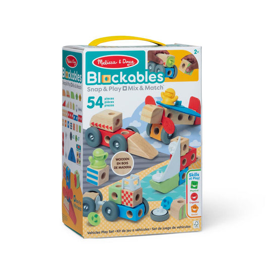 MND Blockables Playset Vehicles 54pcs
