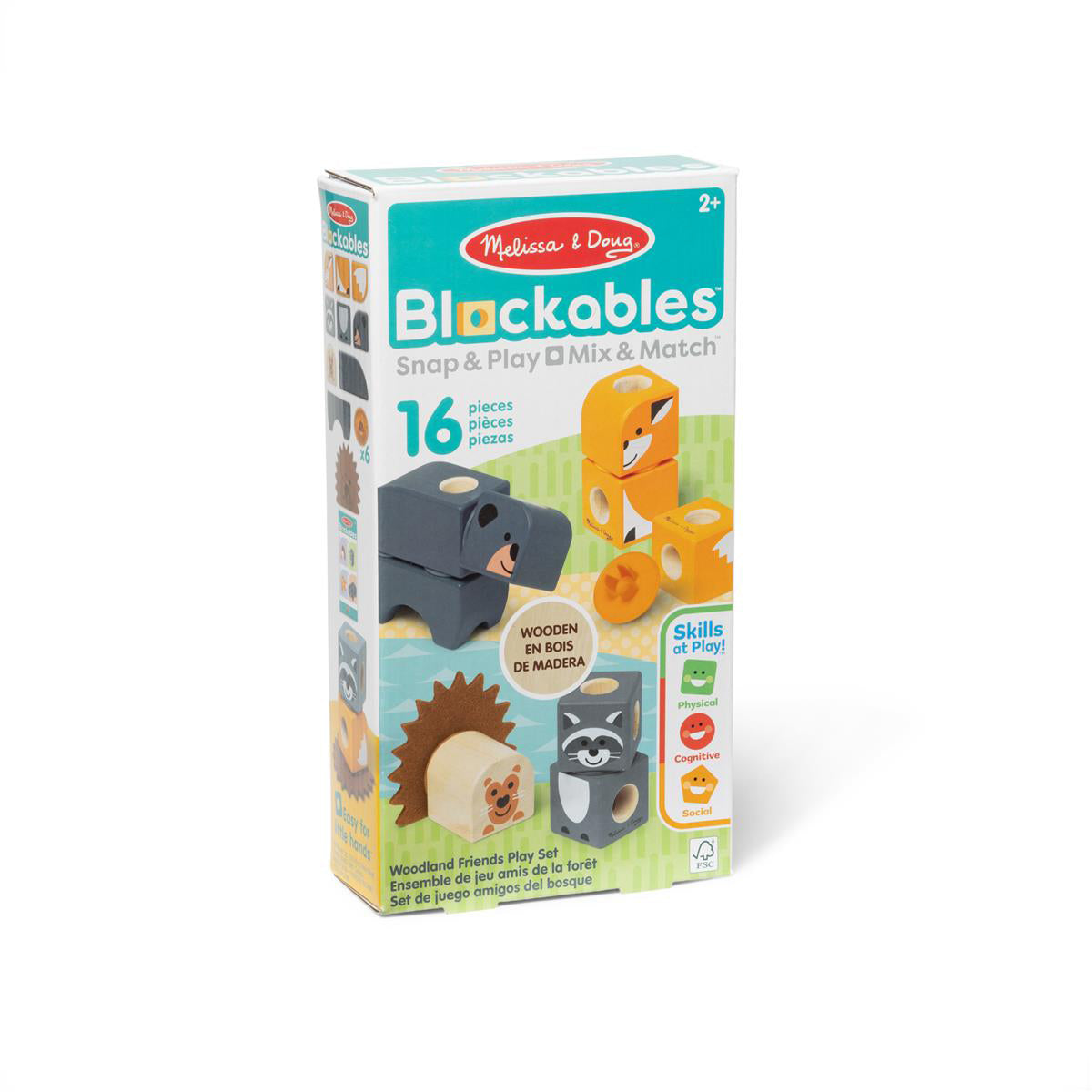 MND Blockables Playset Woodland Friends 16pcs