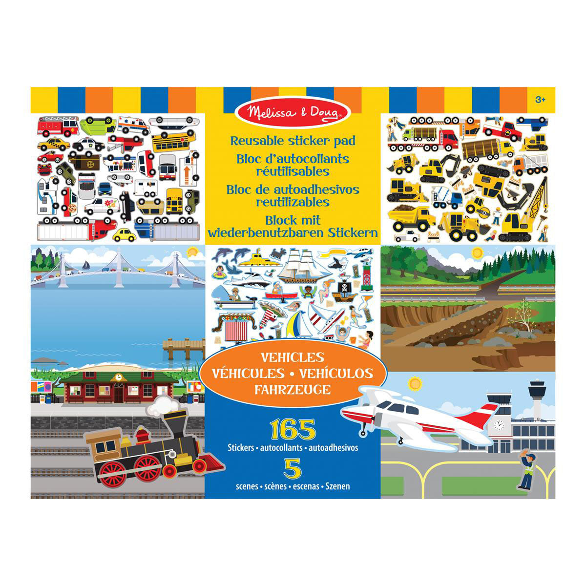 MND Reusable Sticker Pad Vehicles