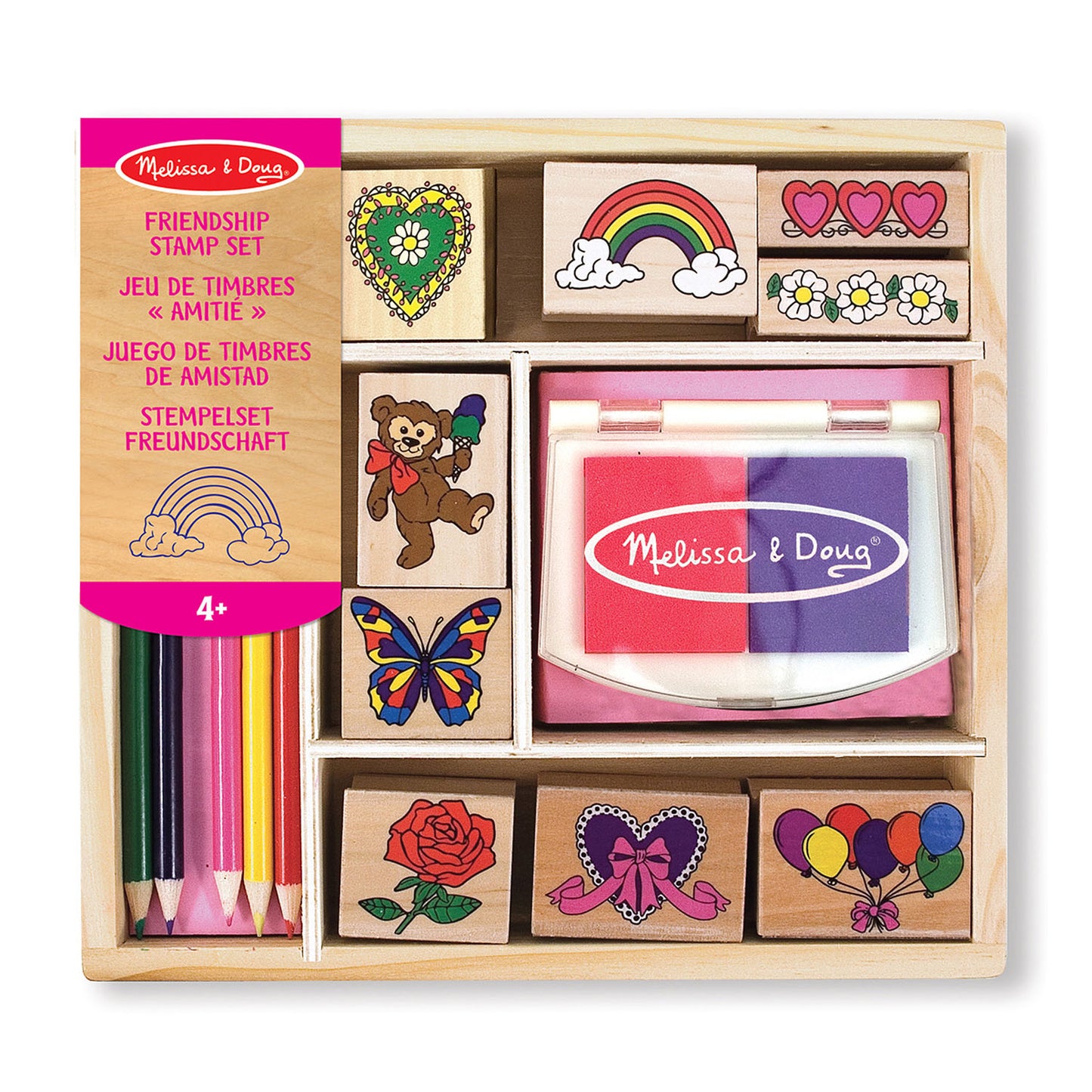 MELISSA & DOUG MND Wooden Stamp Set