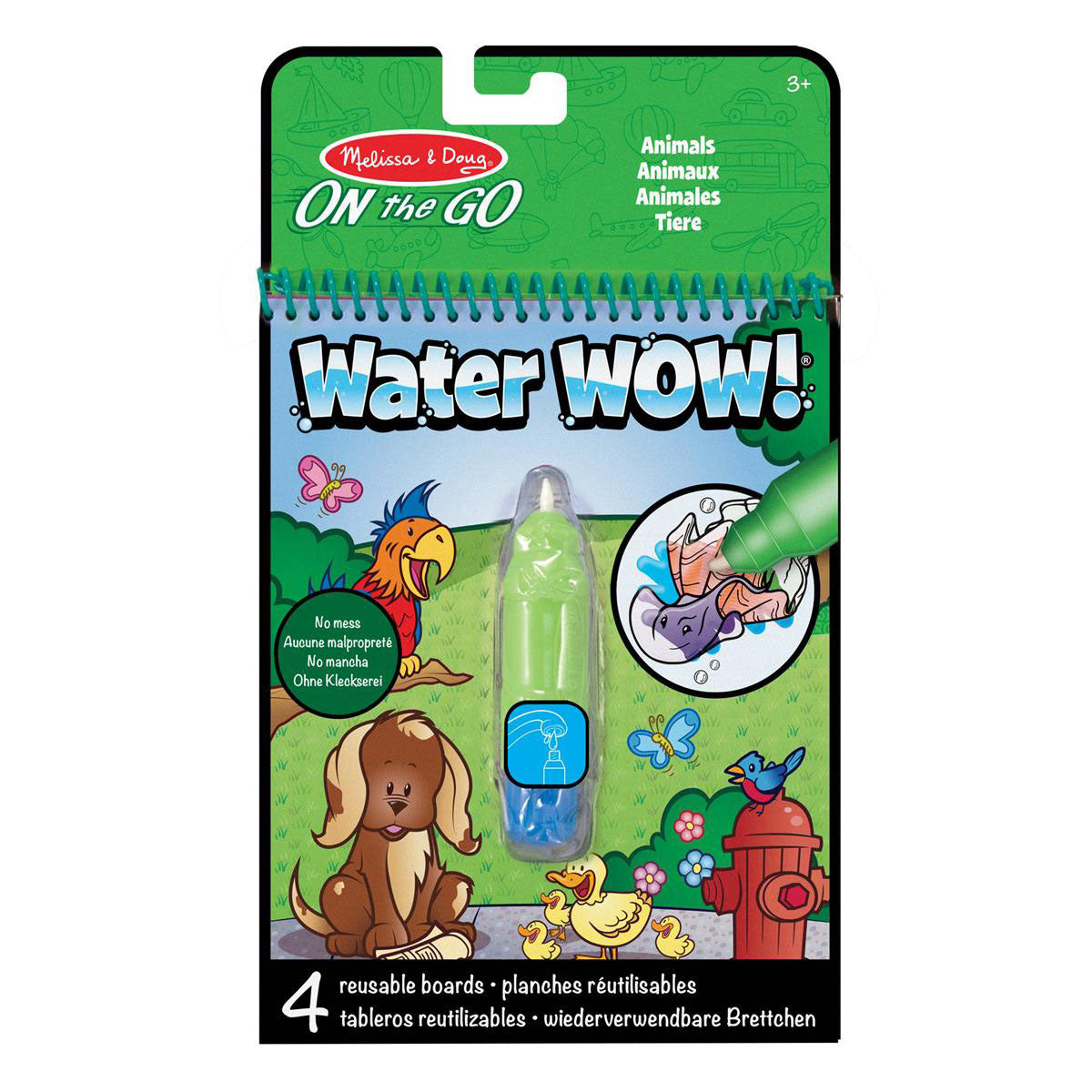 MND Water WOW! Water-Reveal Pad Animals