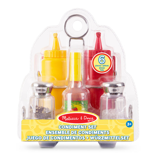 MELISSA & DOUG MND Play Food Condiments Set