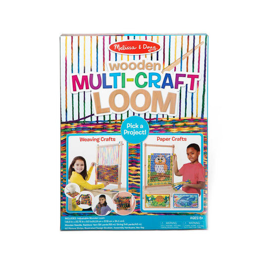 MELISSA & DOUG MND Wooden Multi-Craft Weaving