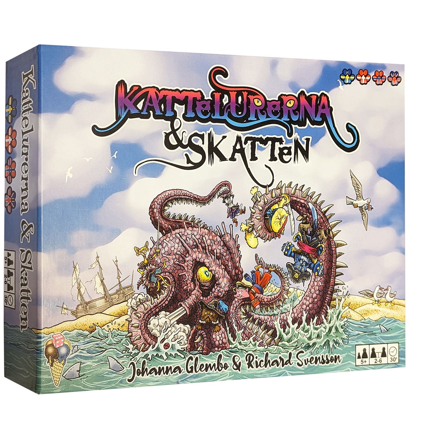 SPELKORTSFÖRLAGET Kattelurerna och skatten