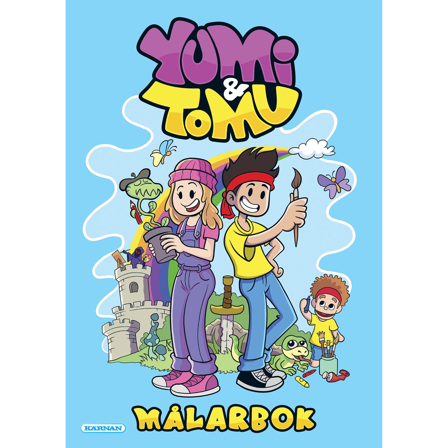 EGMONT Yumi & Tomu målarbok
