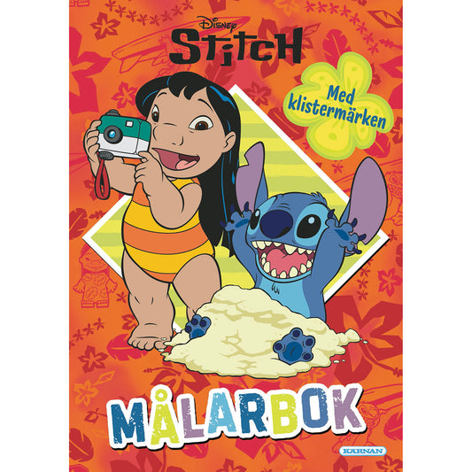 Stitch : målarbok med