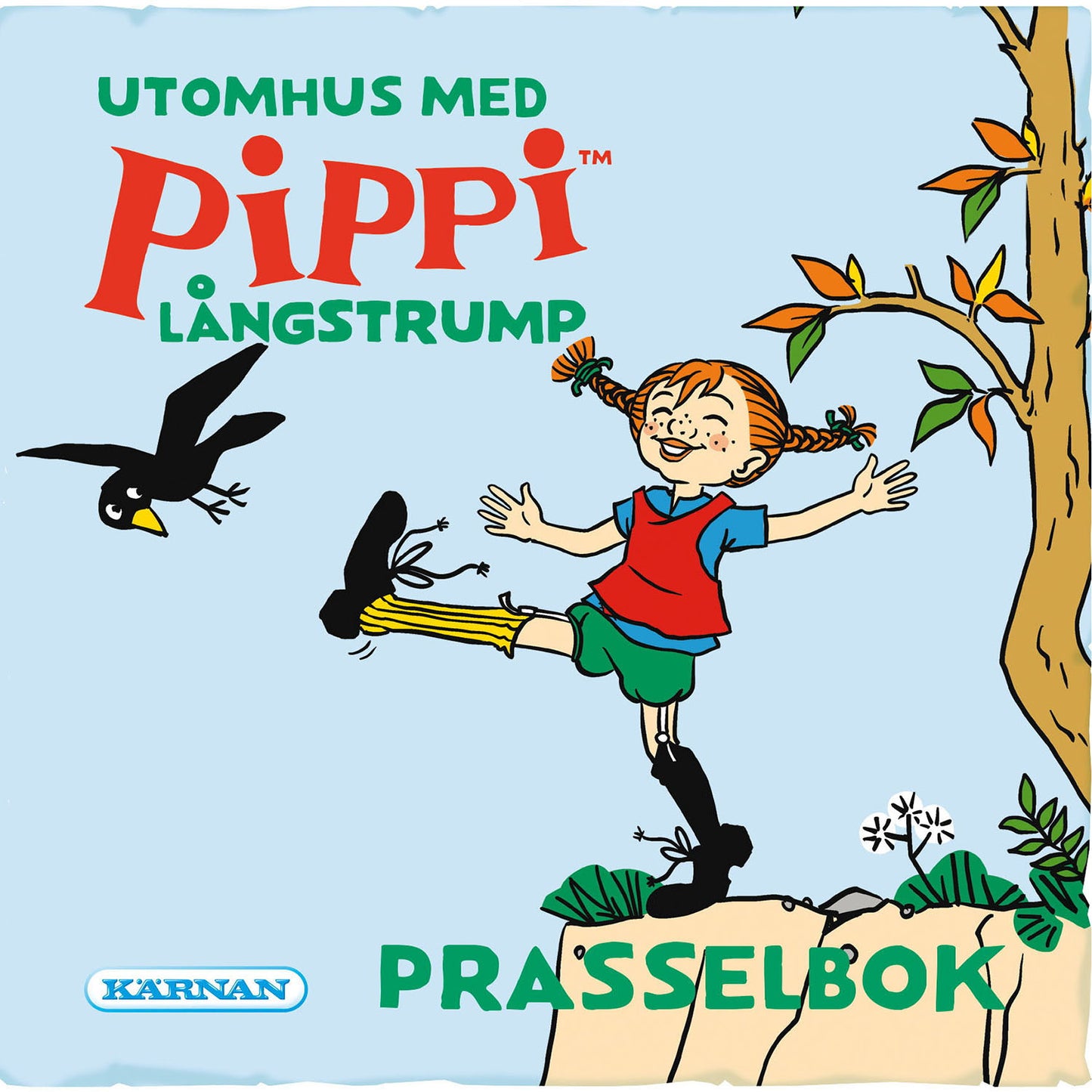 ASTRID LINDGREN Pippi : tygbok Utomhus med