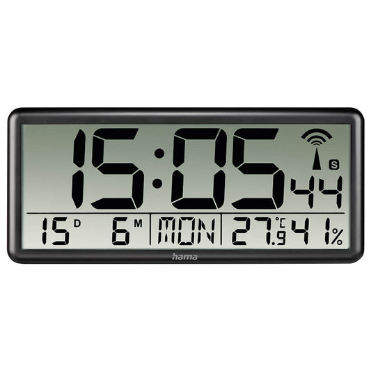HAMA Wall Clock Digital Jumbo